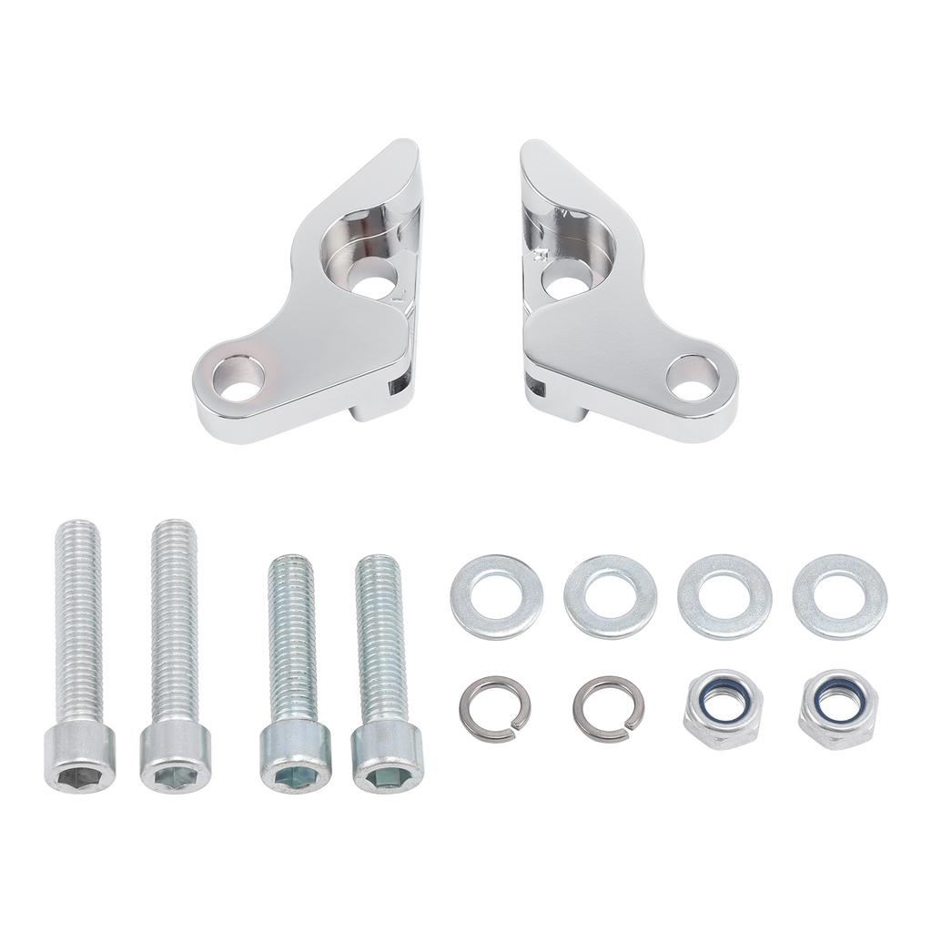 Motorcycle 1" Rear Shock Lowering Kit For Harley VRSC V-ROD VROD 2002-2017 2016 2015 2014 2013 Chrome/Black