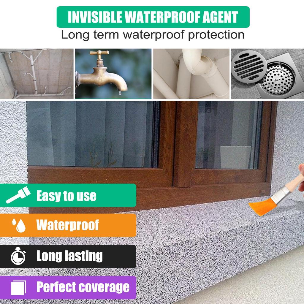 JAYSUING Waterproof Leak-Proof Spray for Walls & Roofs