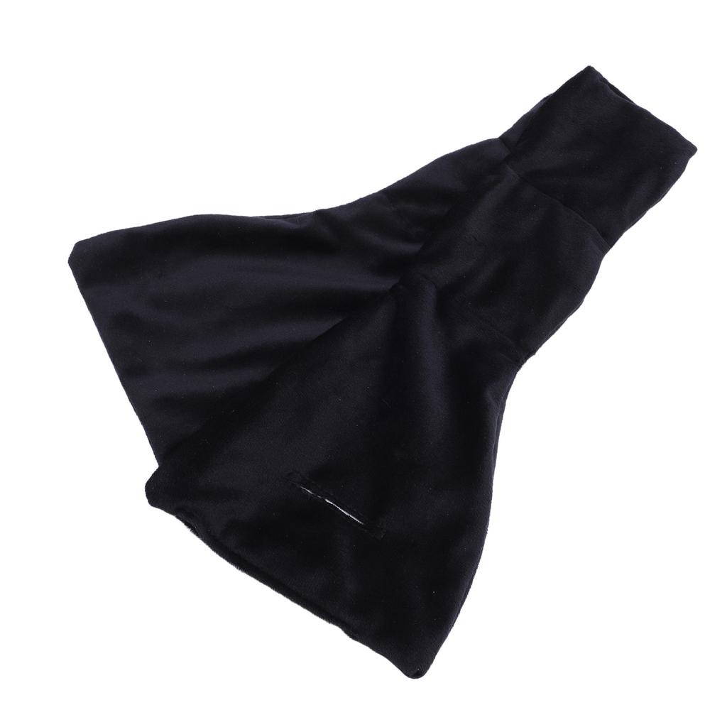 Weighted Eye Cover for Sleeping Light Blocking Soft Cold Compress Weighted Sleep Eye Cover Black