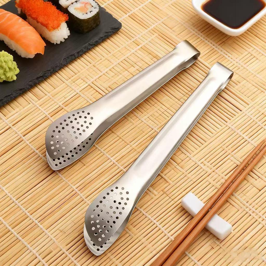 Stainless Steel BBQ, Baking, and Buffet Tongs