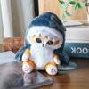 Adorable Plush Cat Keychain Cute Standing Cat Stuffed Animal Charm