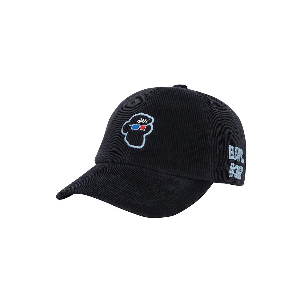 MARTINE GOLF Bayc Corduroy Ball Cap_Navy (Men)