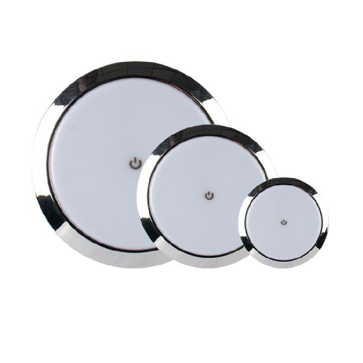 10W Car Interior Led Light Round Lamp with Switch for Campers Boats Indoor Light