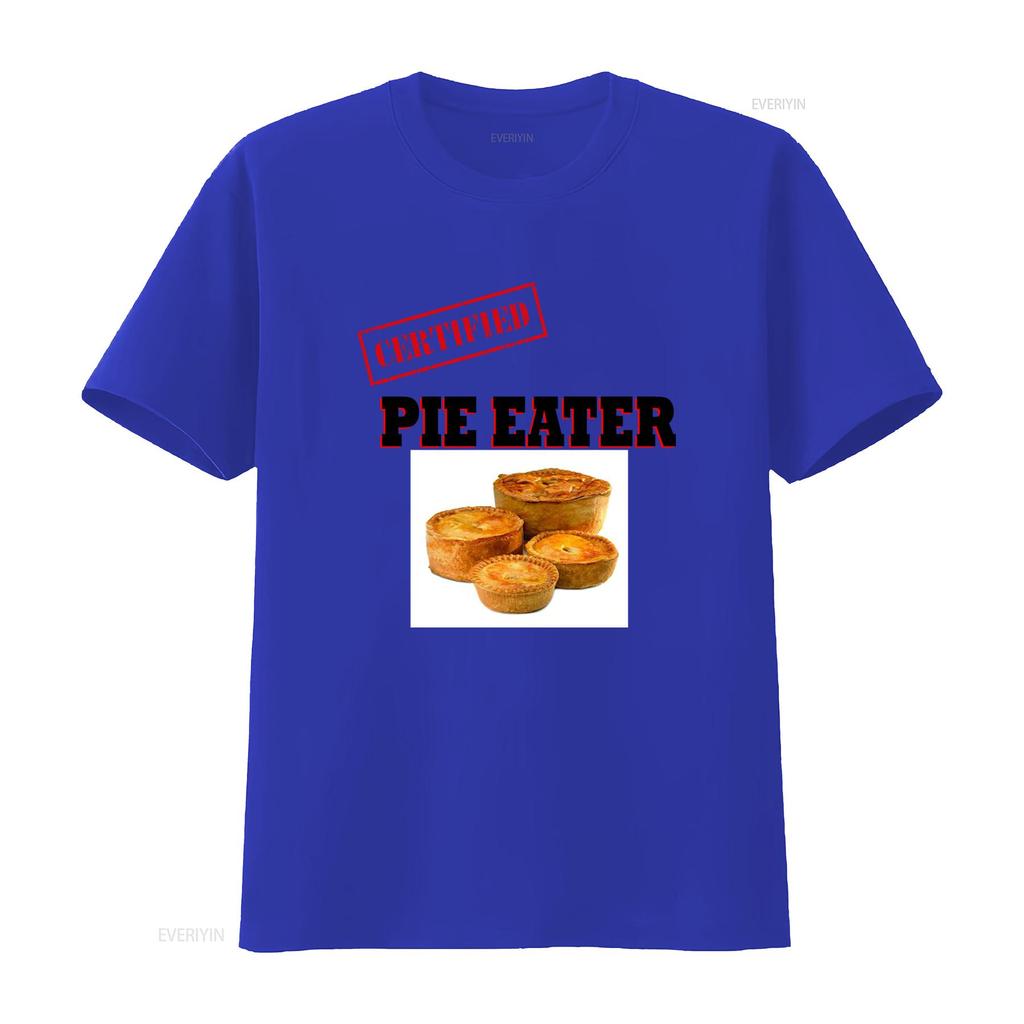 Certified Pie Eater T Shirt Wigan Lancashire Rugby Athletic Sizes S To Xxxl vintage Washed fashion streetwear Comfortable homme