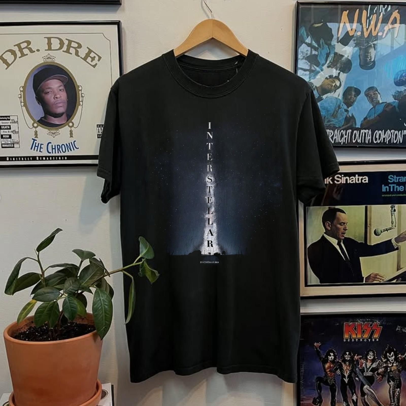2014 Interstellar Classic T-Shirt Black M 3XL