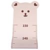 CALLARON Height Chart Wall Sticker, Height Measurement, Kids Room Decor, Cute Bear Design, 140cm, Fabric, Easy To Install, for Nursery and Kids' Rooms