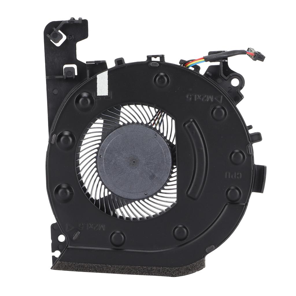 Cooling Fan 4Pin Low Noise Durable CPU Computer Fans for HP Light and Shadow Wizard 4th Generation 15CX0068TX