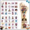 Kpop Monster Hunting Girl Group Dress up Stickers Cute Swap Stickers Handmade Creative DIY Children's Toy Stickers