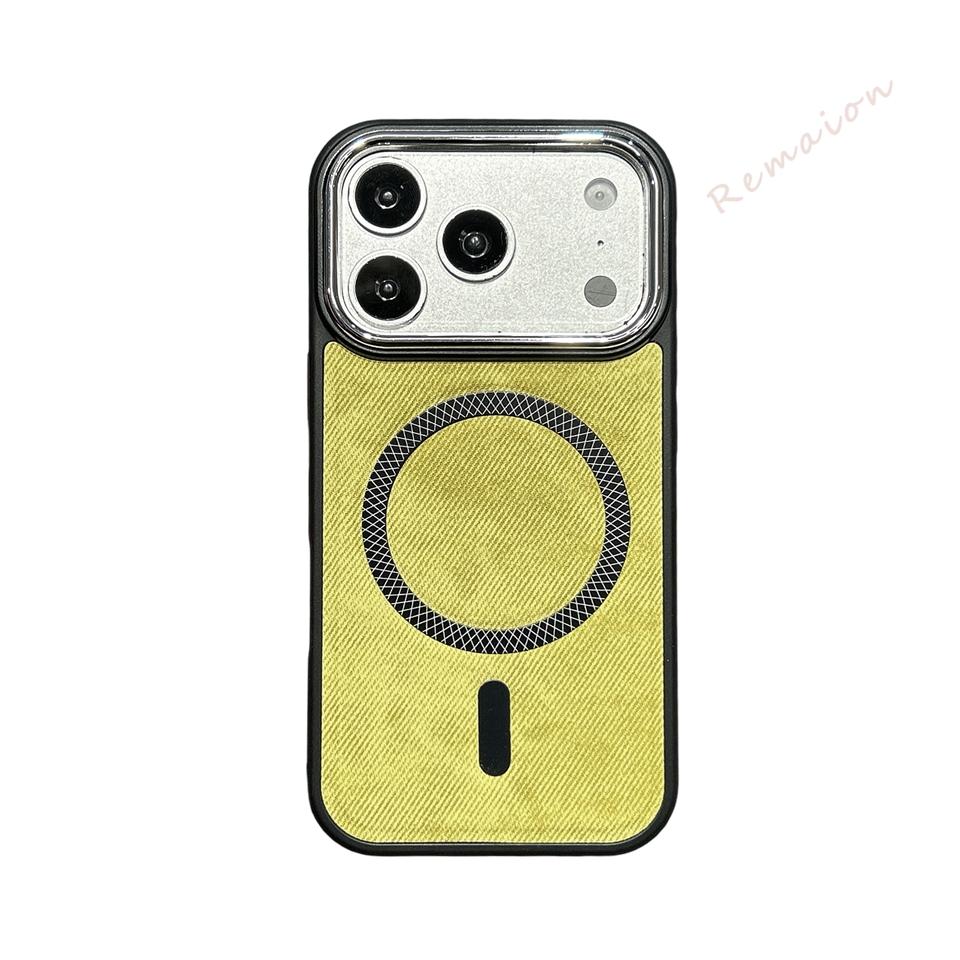Magnetic Leather Phone Case For For Iphone 13 14 1 16 17 Pro Max Charging Shockproof Protector Cover