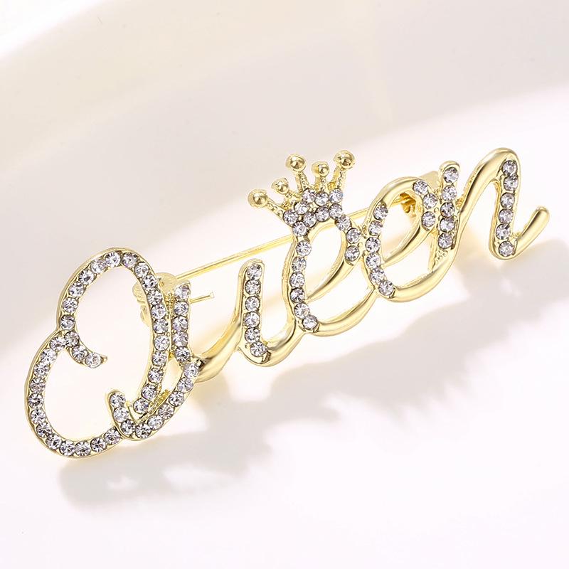 Matte Gold Pearl Wheat Ear Corsage Brooch for Women - High-End Versatile Pin with Anti-Exposure Design