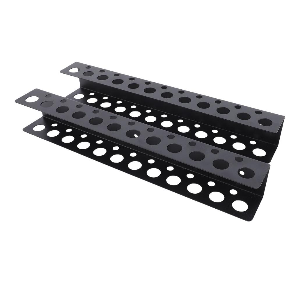 Wall Mounted Screwdriver Pliers   Heavy Duty Steel 23 Holes Tool Holder for Garage Workshop Home   Space Saving Hand Tool Rack with