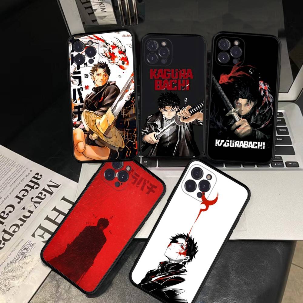 Kagurabachi Phone Case For iPhone 16 15 14 13 12 Mini 11 Pro XS Max X XR SE 6 7 8 Plus Soft Silicone Cover