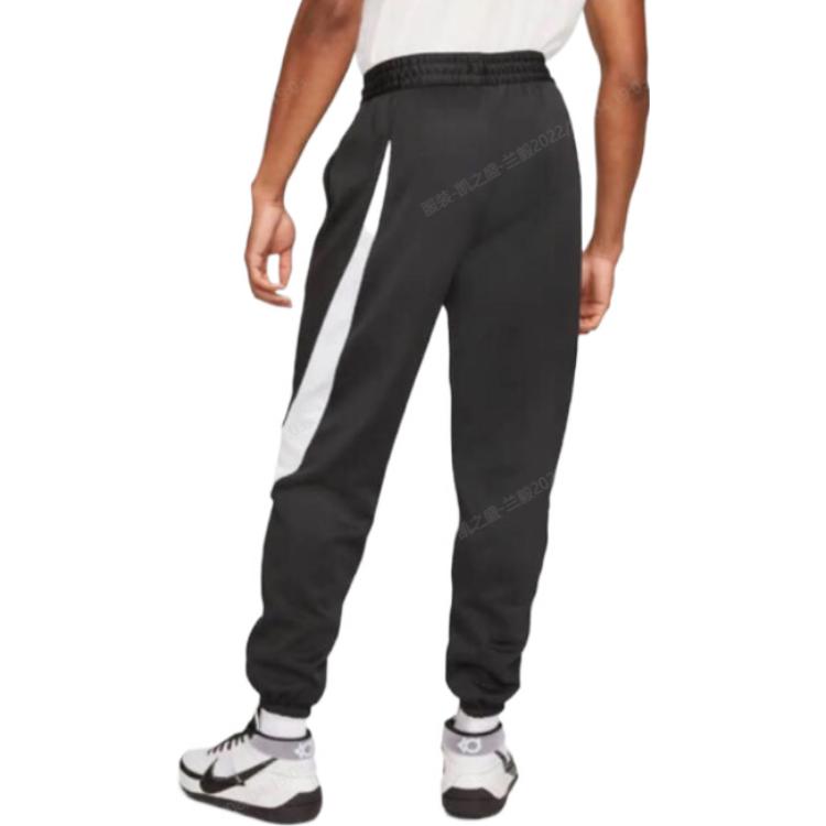 Nike Knitted Sweatpants Men's Black Moderate Cuffed Pants DM0996-010