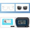2 In 1 Clip On Glasses Transparent Frame Women Brand Design Clips Sunglasses Men Prescription Eyeglasses