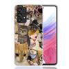 Crying Cat Memes Phone Case For Samsung Galaxy A52 A32 A22 A12 A02S A50S A30S A51 A31 AA71 Note 20 Ultra 10 S10 Plus Galaxy A52
