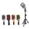 Classic Retro Dynamic Wired Microphone for Stage Performance and KTV