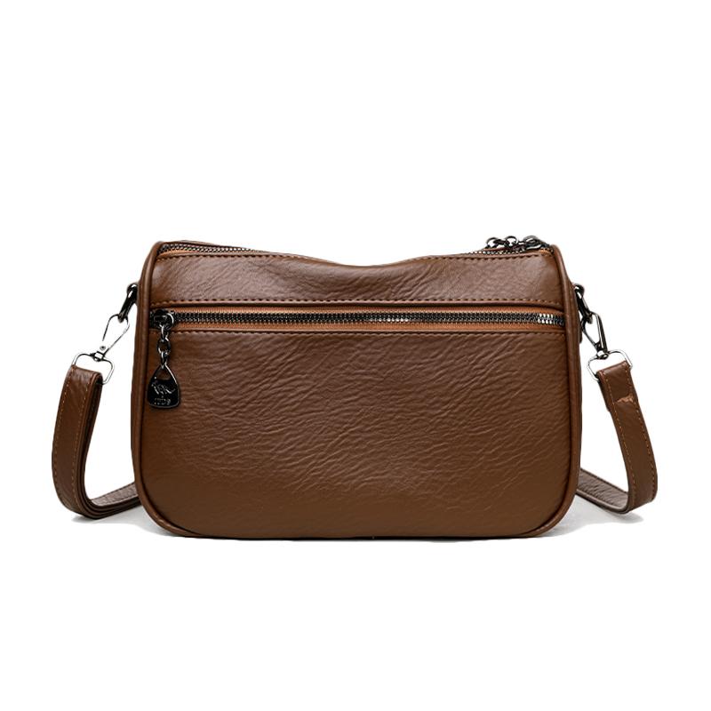 Damen Umhängetasche Mehrschichtige Umhängetasche Muttertasche Große Kapazität Schultertasche