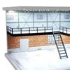 1/64 1/36 1/32 Car Diorama Scene with Lighted Storage for Diecast Collection