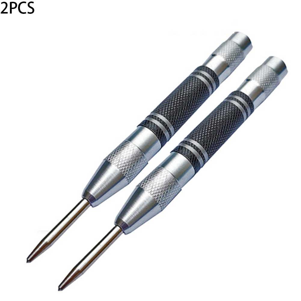 130mm Center Punch 2Pc 4mm Pin Aluminum Black Brass