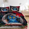 Custom Textile Kpop Demon Hunters Bedding 3 Piece Set HD Print Duvet Cover Pillowcases for Teens Adult Bedroom Decoration