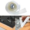 1PC 1m/39.37inch Self Adhesive Edge Caulk Tape Kitchen Countertop Sink Waterproof Oil Mildew Proof Corner Sealant Sealing Strip