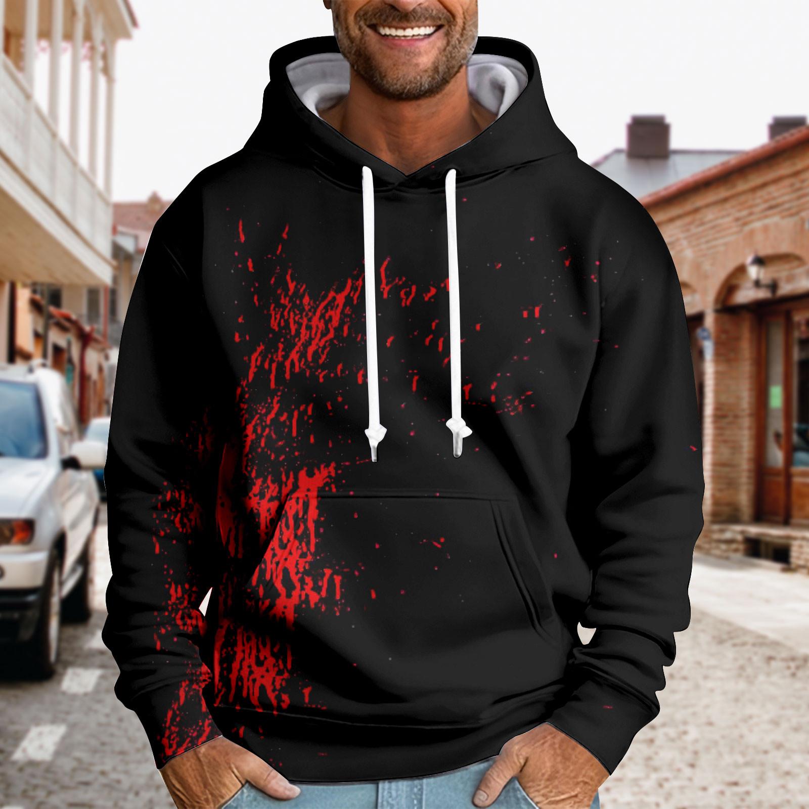 

Спортивный костюм с капюшоном, унисекс, одежда для бега, пуловер с длинными рукавами, толстовка с капюшоном XXL чёрный