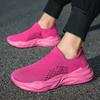 Ultra Lightweight Socks Shoes Men Women Breathable Knitted Casual Sneakers Slip-on Loafers Thick Sole Walking Footwear