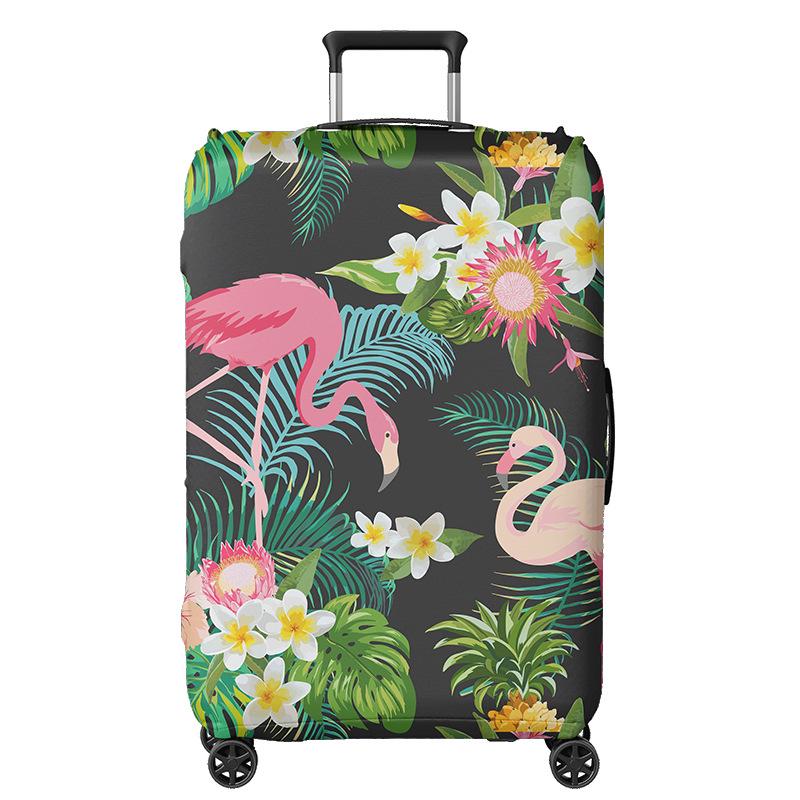 Přizpůsobitelný zesílený kožený cestovní kufr Obal proti prachu