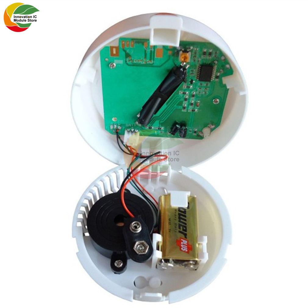 SS-168 DC9V Smoke Sensor Smoke Alarm High Sensitivity High Accuracy Sound and Light Smoke Alarms