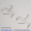 ZISIZ 304 Stainless Steel Rotary Oven Roast Hooks (10-pack)