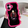 Mato seihei no slave Tenka Izumo Wavy Edge TPU Mobile Phone Case for iPhone 17 16 15 14 13 12 11 Air Pro Max Plus Colorful Cover