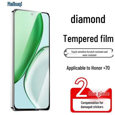 Maikuqi Honor X70 Tempered Glass Screen Protector (2-Pack)