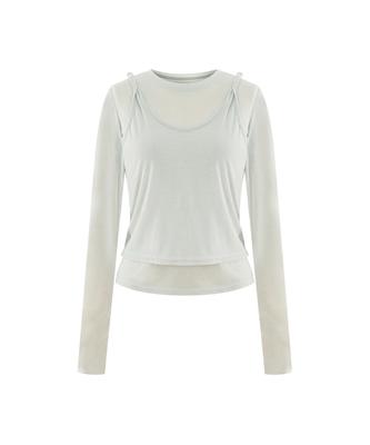 PAIGEFLYNN Sheer Layered T-Shirt_P6Ats029C