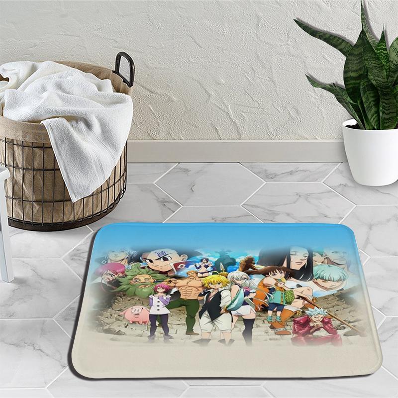 Covorul The Seven Deadly Sins desen animat sufragerie dormitor covor balcon baie covor antiderapant covor exterior cadou de zi