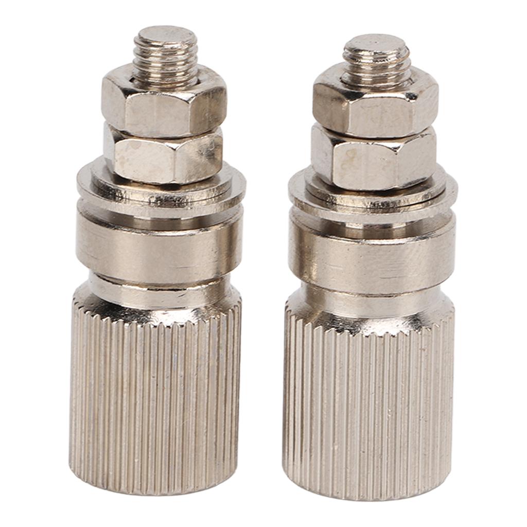2 Stück Stromanschluss M5 Gewinde Langlebig Tragbar Stabile Leitfähigkeit Bequem Praktisch Einfach