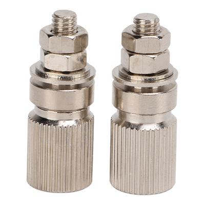 2 Stück Stromanschluss M5 Gewinde Langlebig Tragbar Stabile Leitfähigkeit Bequem Praktisch Einfach