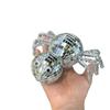 Glitter Spider Disco Ball Decoration For Halloween Party Tabletop Centerpiece Christmas Birthday Celebration Accessory