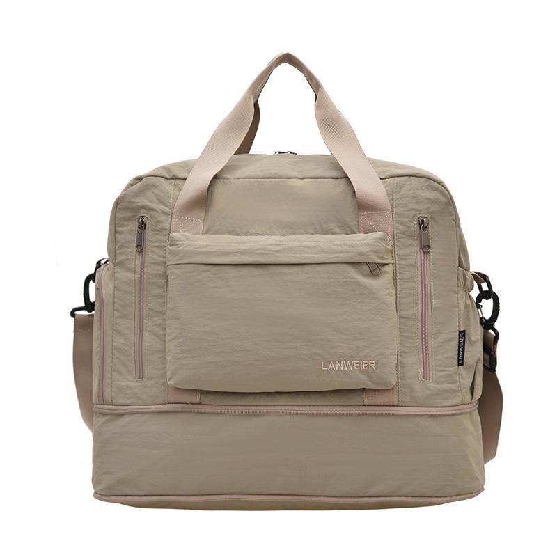 Expandable Women's Lightweight Yoga & Travel Handbag – Durable, Casual Fitness Bag for Short Trips