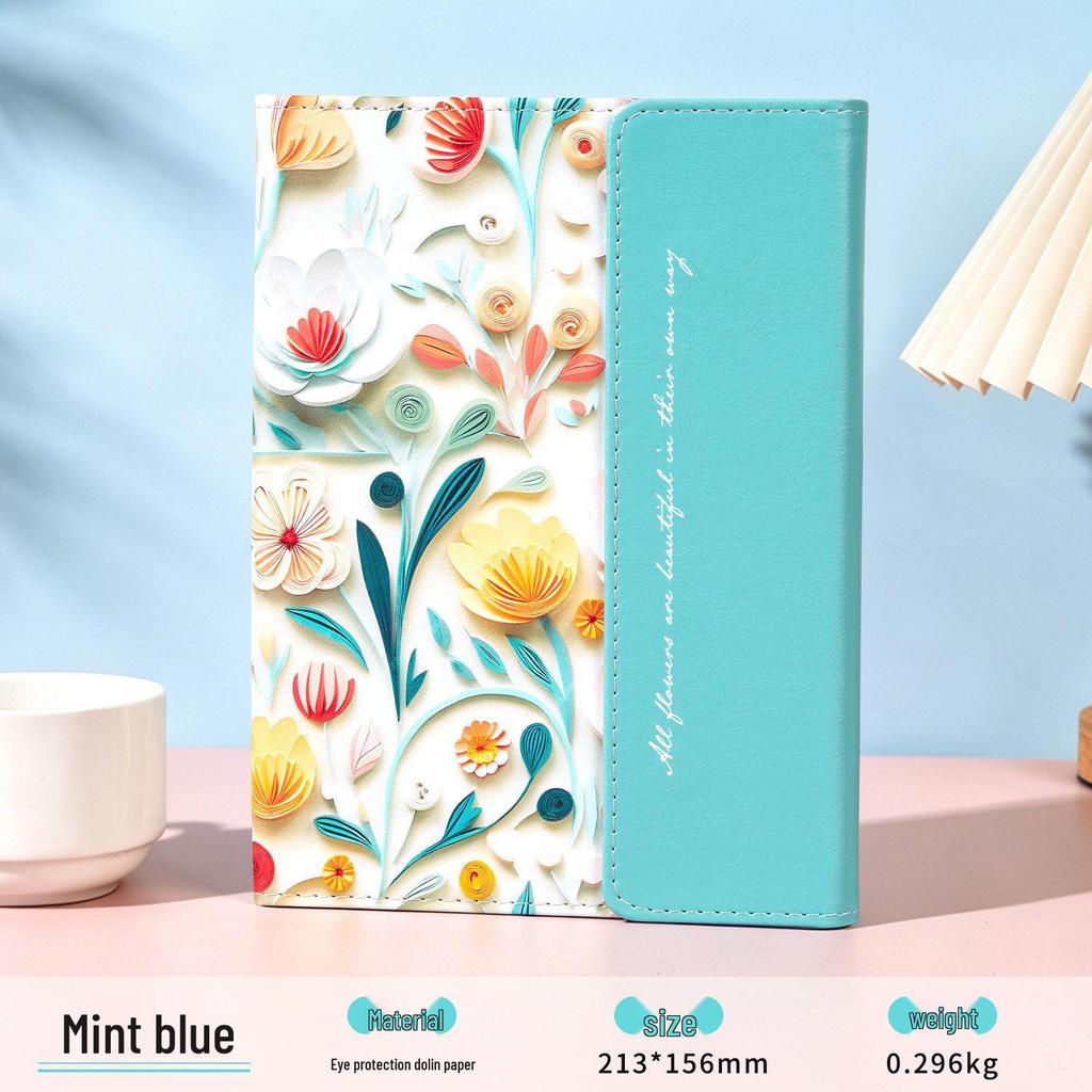Premium Thickened Diary for College Students - Customizable Literary Notebook for Meetings