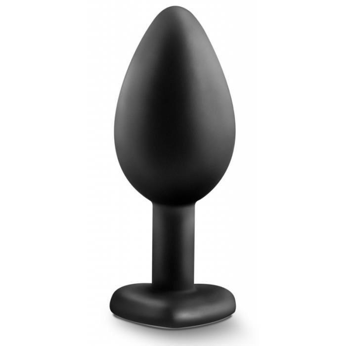 Plug Anal - Blush - Temptasia Bling Small - Silicone - Waterproof - Strass Noir