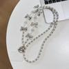 Bow Crossbody Phone Chain Diagonal Lanyard DIY Mobile Phone Chain  Hanging Decoration
