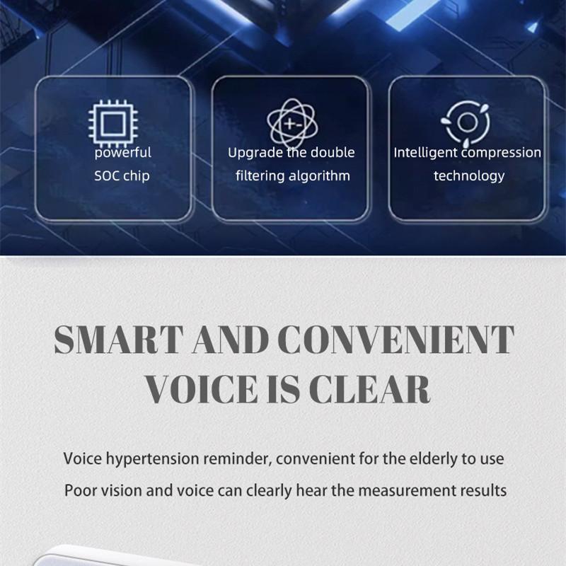 Automatisches Blutdruckmessgerät für den Oberarm, großer Bildschirm mit LED-Hintergrundbeleuchtung, automatisches digitales Blutdruckmessgerät, einstellbare Blutdruckmanschette, Tonometer