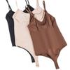 Women's Cross-Border Adjustable Open Crotch Jumpsuit with Tummy Shaping and Seamless Thong