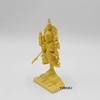 Miniatur-Buddha-Statue Ususama aus Gesamthöhe Esoterischer Buddhismus der Schutzgottheit der holzgeschnitzten Buddha-Statue Myo-o Buchsbaum, 7,2 cm -