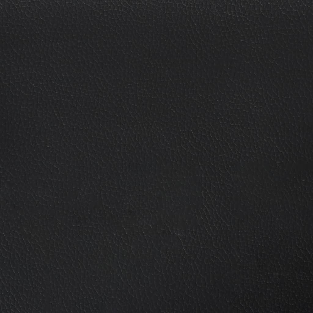 Gaming Chair Black and White Artificial Leather