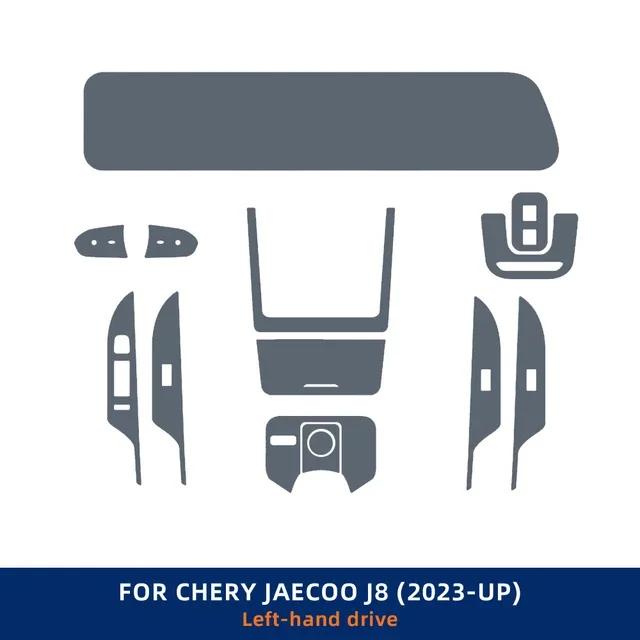 TPU Car Gearbox Navigation Automotive Interior Screen Protective Film Anti-Scratch Sticker For Chery JAECOO J8  Tiggo 9