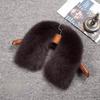 Universal Fit Fur Collar Detachable Design Lapel Fur Collar Faux Fur Collar  For Winter Coats