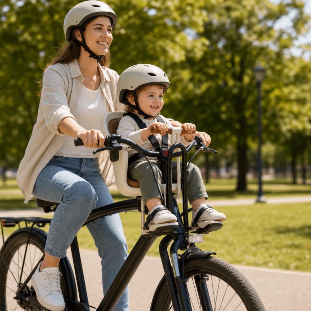 Armrest Child Bicycle Seat Front-Mounted Front Child Seat for MTB Child Safety Seat  Cycling