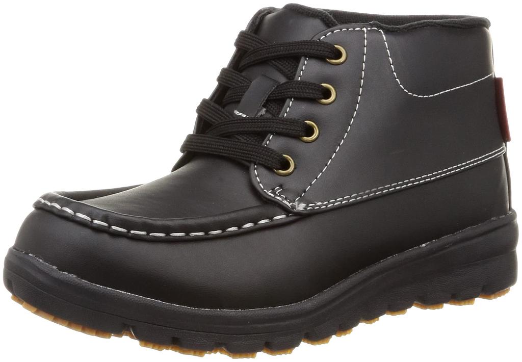 Moonstar MFL WPL61 Zipper Sizes Size 2E Women's Boots, Waterproof, Non-Slip Sole, Closure, 22.0-25.0cm, Black, 23.0cm,