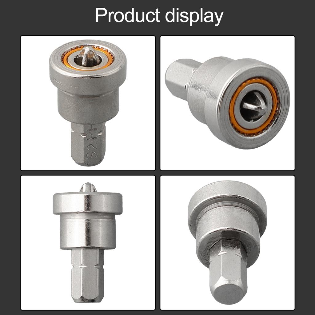 Hex Shank Screwdriver Bits FeatuFor Ring Magnetic For Ring for Accurate Positioning and Screw Depth Limitation